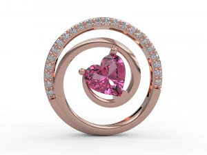 pingente 84 Modelo de Impressão 3D