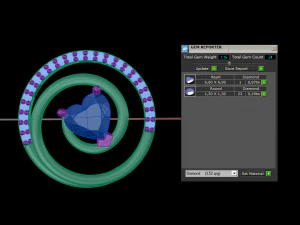 pingente 84 Modelo de Impressão 3D