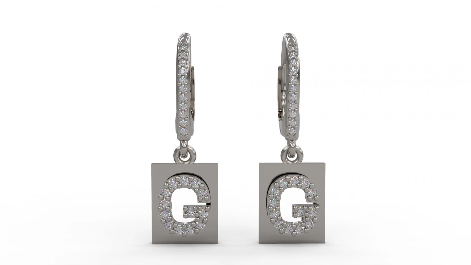 earring 63 3D Print Model .c4d .max .obj .3ds .fbx .stl .blend