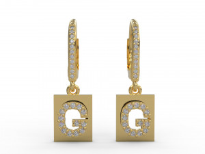 earring 63 3D प्रिंट मॉडल