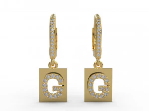 earring 63 3D Print Model
