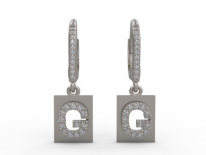 earring 63 3D प्रिंट मॉडल