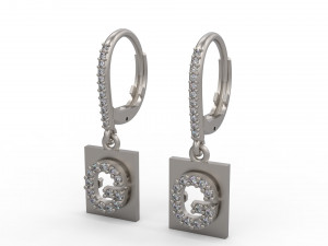 earring 63 3D प्रिंट मॉडल