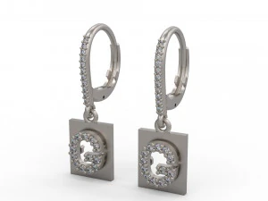 earring 63 3D Print Model