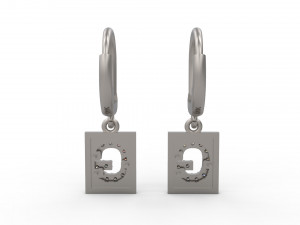 earring 63 3D प्रिंट मॉडल