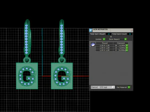 earring 63 3D Print Model