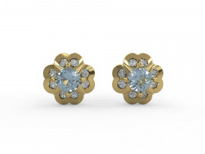 earring 64 3D प्रिंट मॉडल