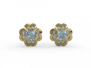 earring 64 3D Print Model