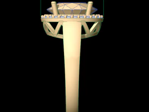woman solitaire ring 149 3D Print Model