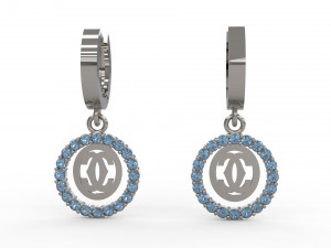 earring 65 3D Print Model