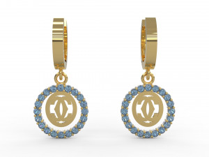 earring 65 3D Druckmodell