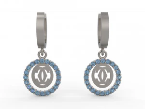 earring 65 3D Print Model