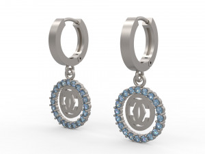 earring 65 3D Druckmodell