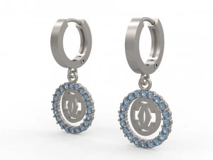 earring 65 3D Print Model