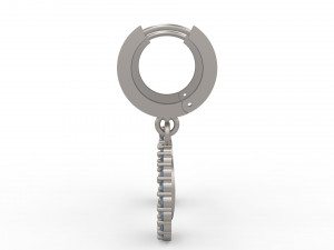 earring 65 3D Druckmodell