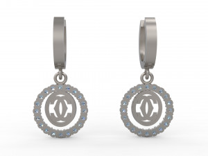 earring 65 3D Druckmodell