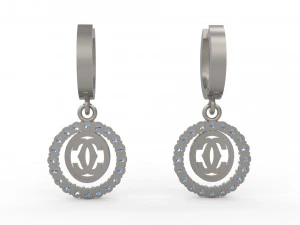 earring 65 3D Print Model