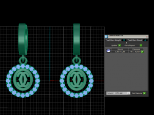 earring 65 3D Druckmodell