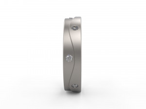 woman wedding band 150 3D printmodel