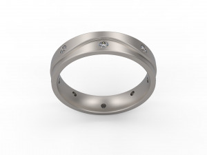 woman wedding band 150 3D printmodel