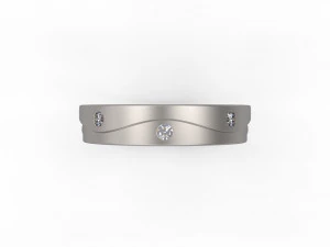 woman wedding band 150 3D Print Model
