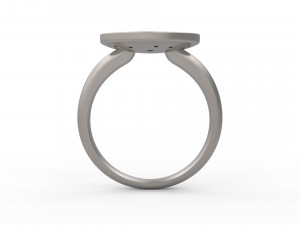 woman solitaire ring 151 Modelo de impresión 3D