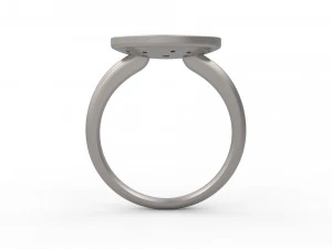 woman solitaire ring 151 3D Print Model