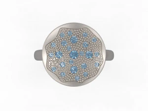 woman solitaire ring 151 3D Print Model