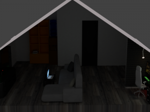 room under the roof 3D Model
