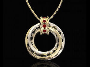mobius band pendant 3D Baskı Modeli