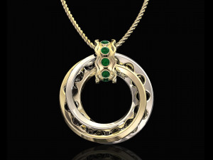 mobius band pendant 3D Baskı Modeli