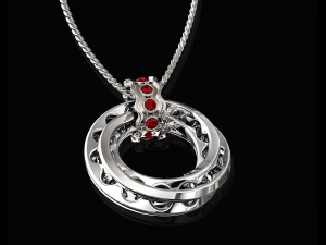 mobius band pendant 3D Baskı Modeli