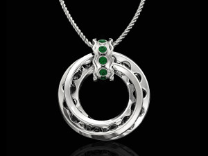 mobius band pendant 3D Baskı Modeli