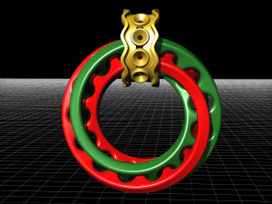 mobius band pendant 3D Print Model