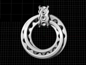 mobius band pendant 3D Baskı Modeli