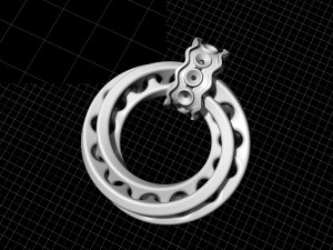 mobius band pendant 3D Baskı Modeli