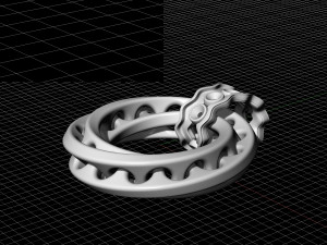 mobius band pendant 3D Baskı Modeli
