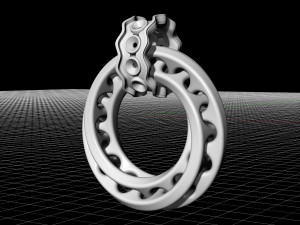mobius band pendant 3D Baskı Modeli