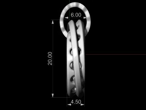 mobius band pendant 3D Print Model