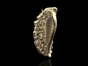 dragon comb earrings 3D 打印模型