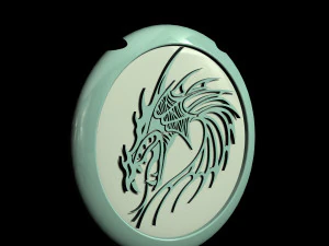 dragon pendant for men 3D Print Model