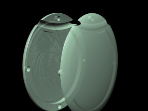 dragon pendant for men Modello di stampa 3D