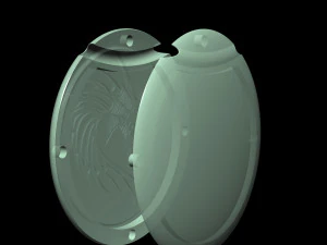dragon pendant for men 3D Print Model