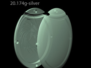dragon pendant for men Modello di stampa 3D