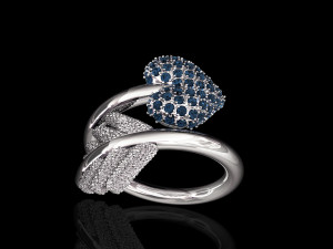 love arrow ring 3D Print Model
