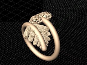 love arrow ring 3D Print Model