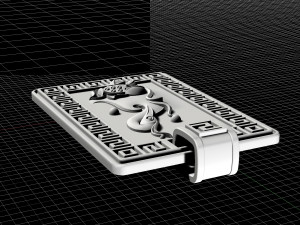 crane and lotus pendant Modelo de impresión 3D