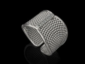 ring with balls 3D Print Model