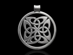 dara knot in vector way-pendant 3D Print Model