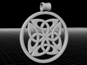 dara knot in vector way-pendant 3D Принт Модель